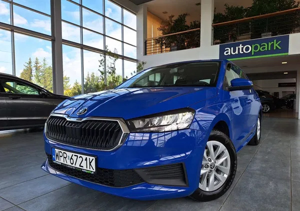 skoda Skoda Fabia cena 66900 przebieg: 47213, rok produkcji 2022 z Węgrów